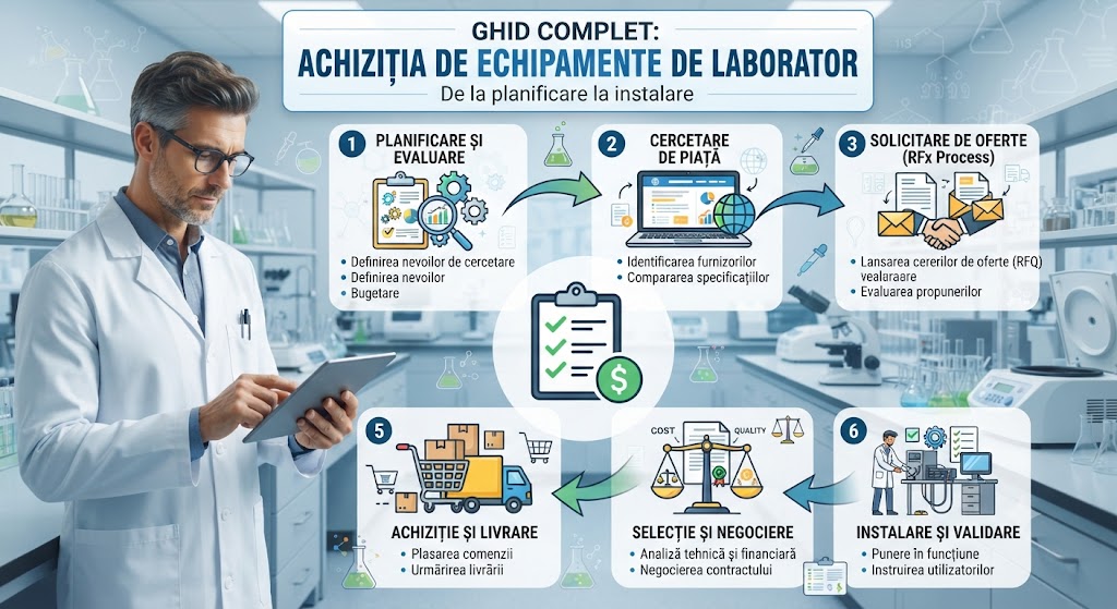 Ghid: achizitia de echipamente de laborator